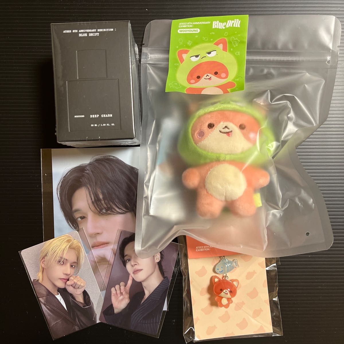 ATEEZ展览 蓝色漂流 限量款 MD 禹元 组合套装