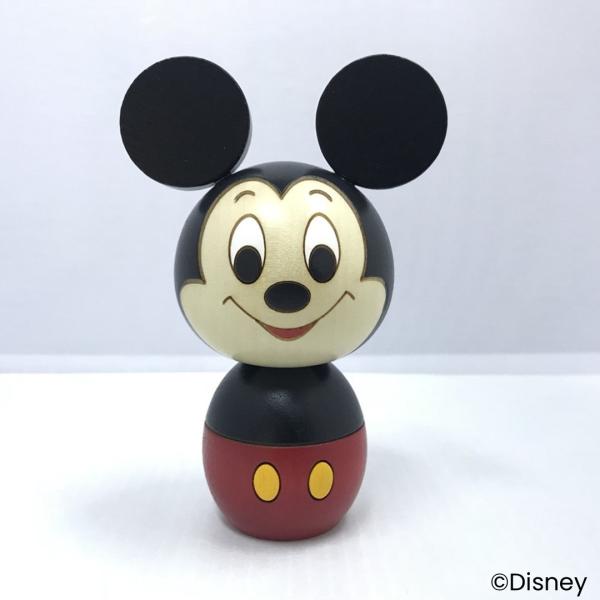 結婚祝い プレゼント ディズニー ギフト ペア 卯三郎作 こけし ミッキー No-12-1