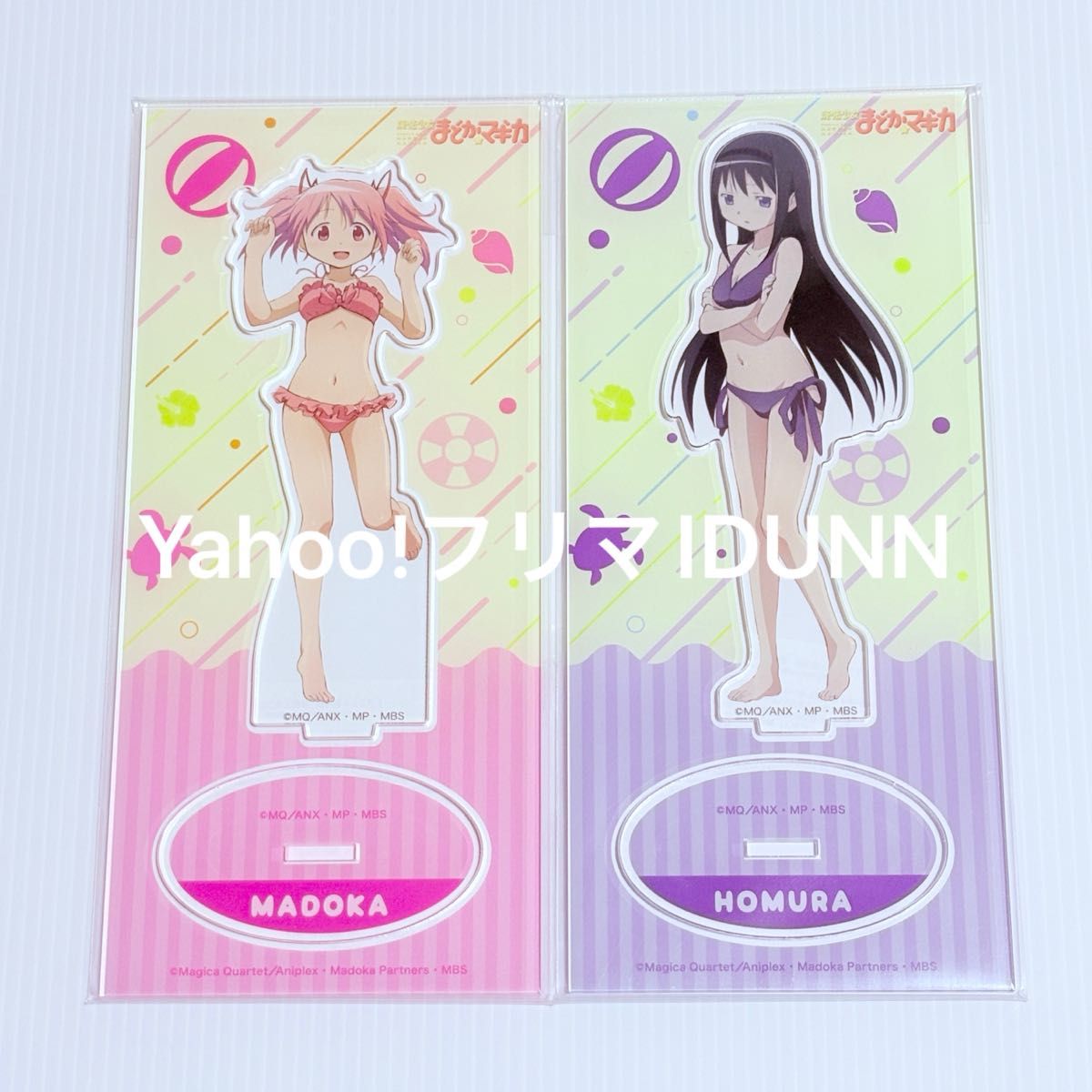 Puella Magi Madoka Magica Acrylic Stand Swimsuit Madoka Kaname Homura Akemi Action Figure Anime Goods Animate Interior Decor