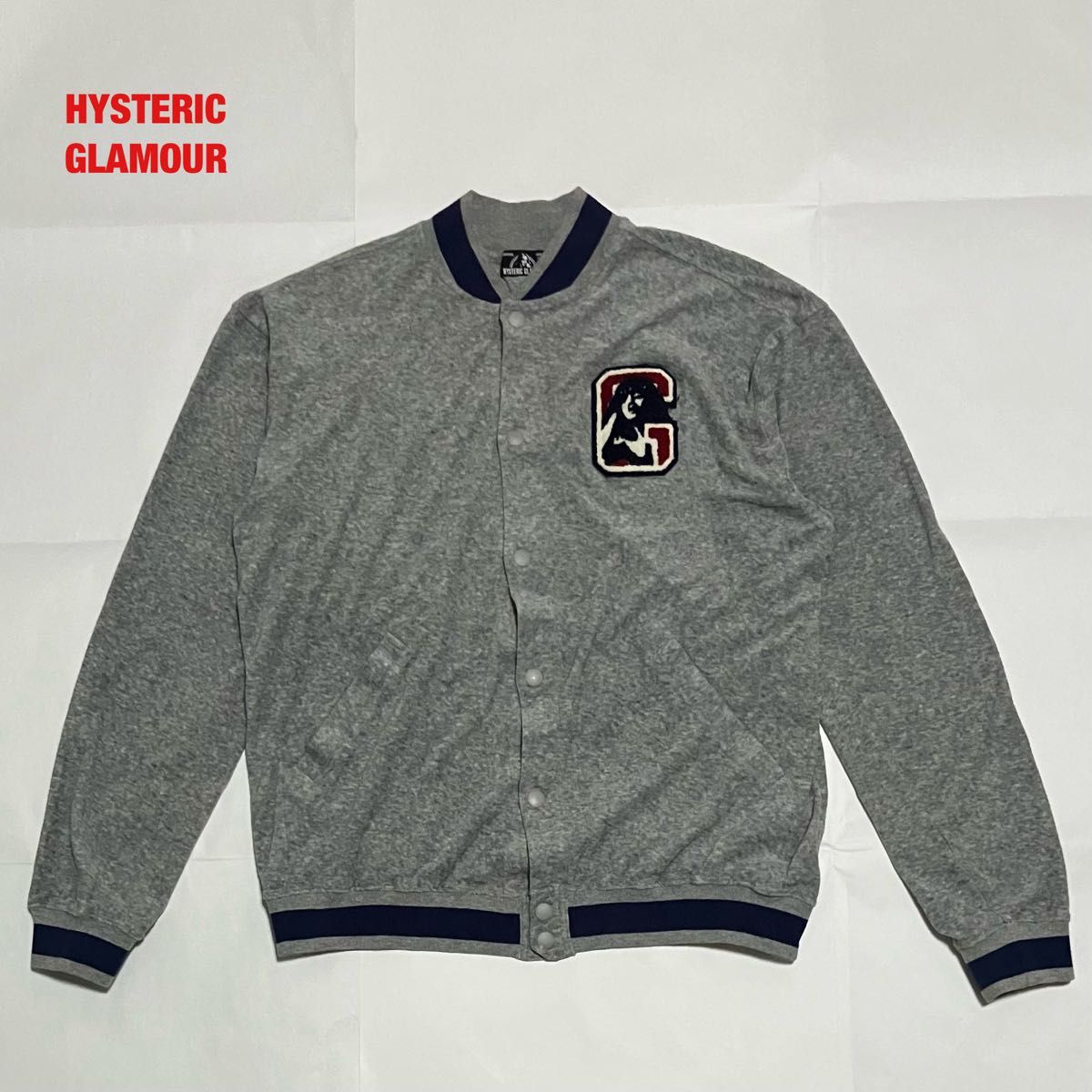 【人气】HYSTERIC GLAMOUR歇斯底里魅力HG LAYDOWN wappen夹克02172CJ02