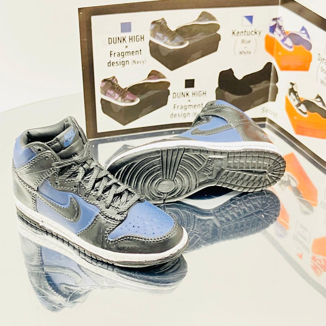 Bandai NIKE DUNK HIGH Miniature Collection Navy