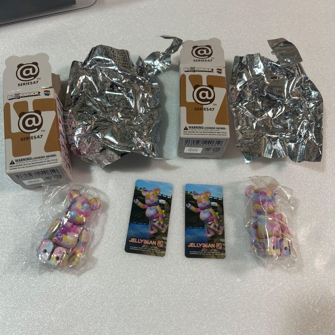 BE@RBRICK BE@RBRICK JELLYBEAN 2体套装 金平糖 卡片