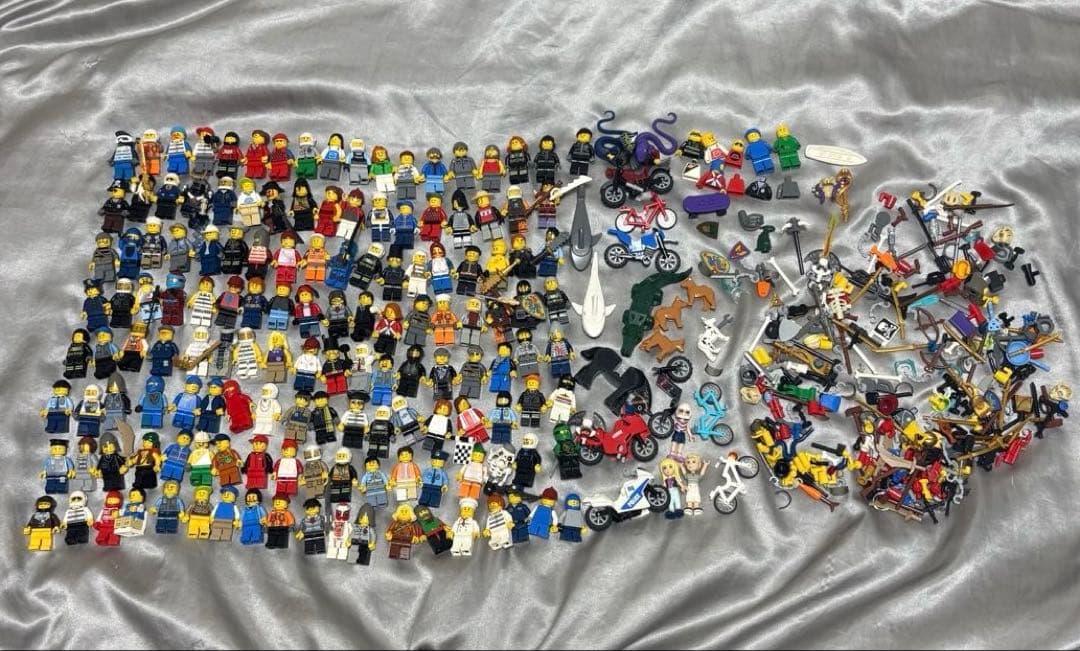 LEGO 乐高 迷你人偶 约150个以上 配件 武器 载具 打包出售
