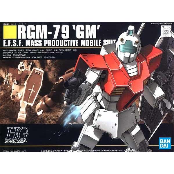 HGUC 1/144 (020)RGM-79吉姆 (机动战士高达) 新品甘普拉模型