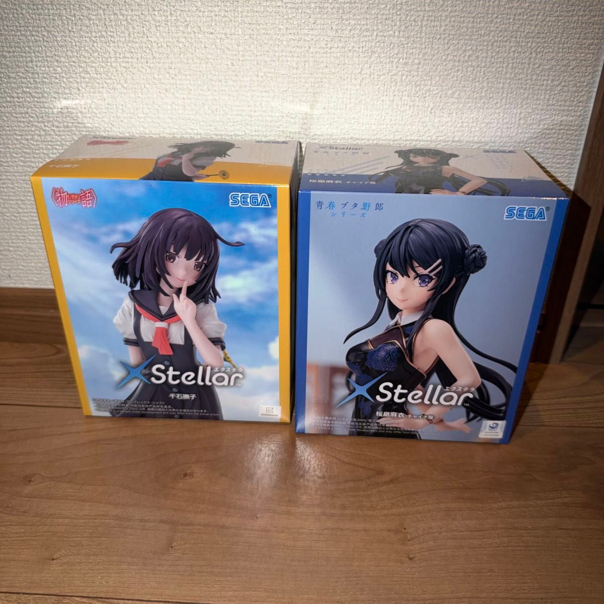 SEGA XStellar Figure 2-Piece Set Nadeshiko Chisato Mai Sakurajima