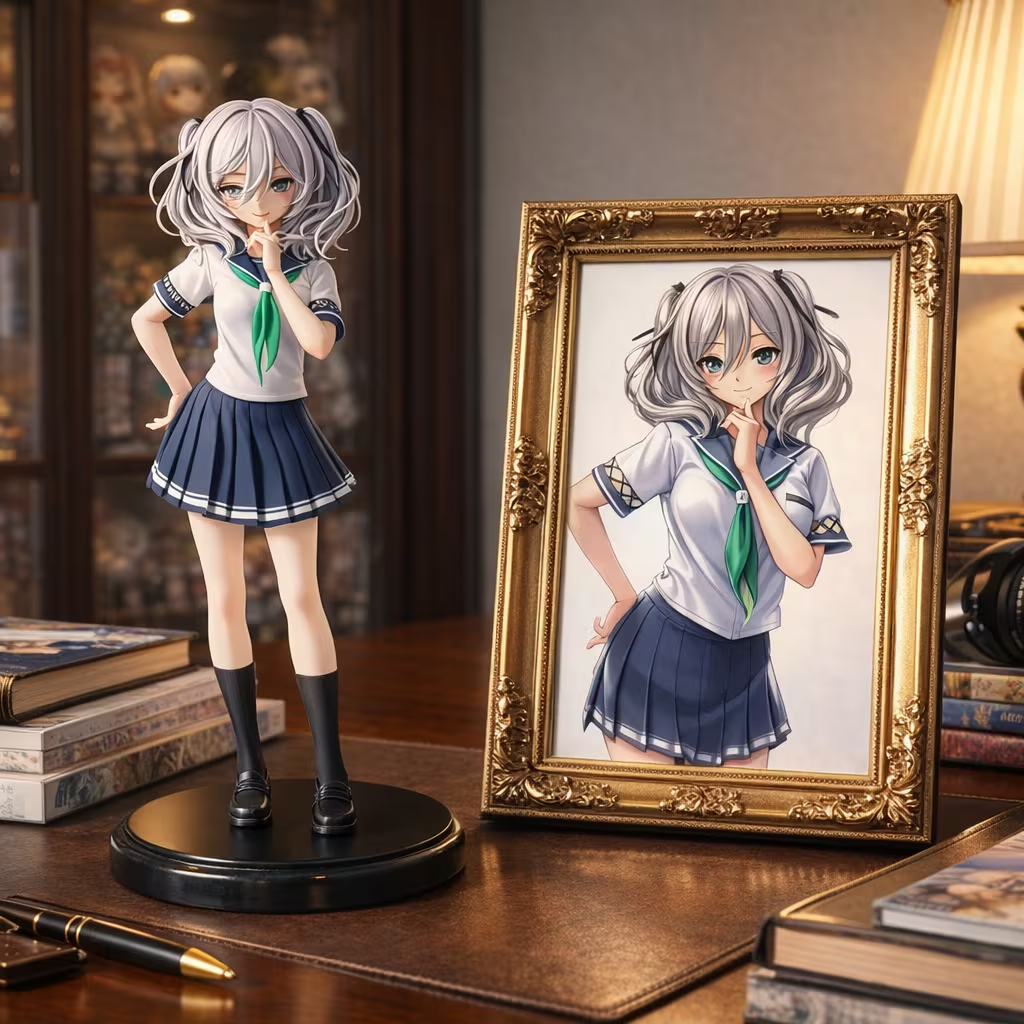原创角色手办化 | 从插画到立体模型 | 定制制作