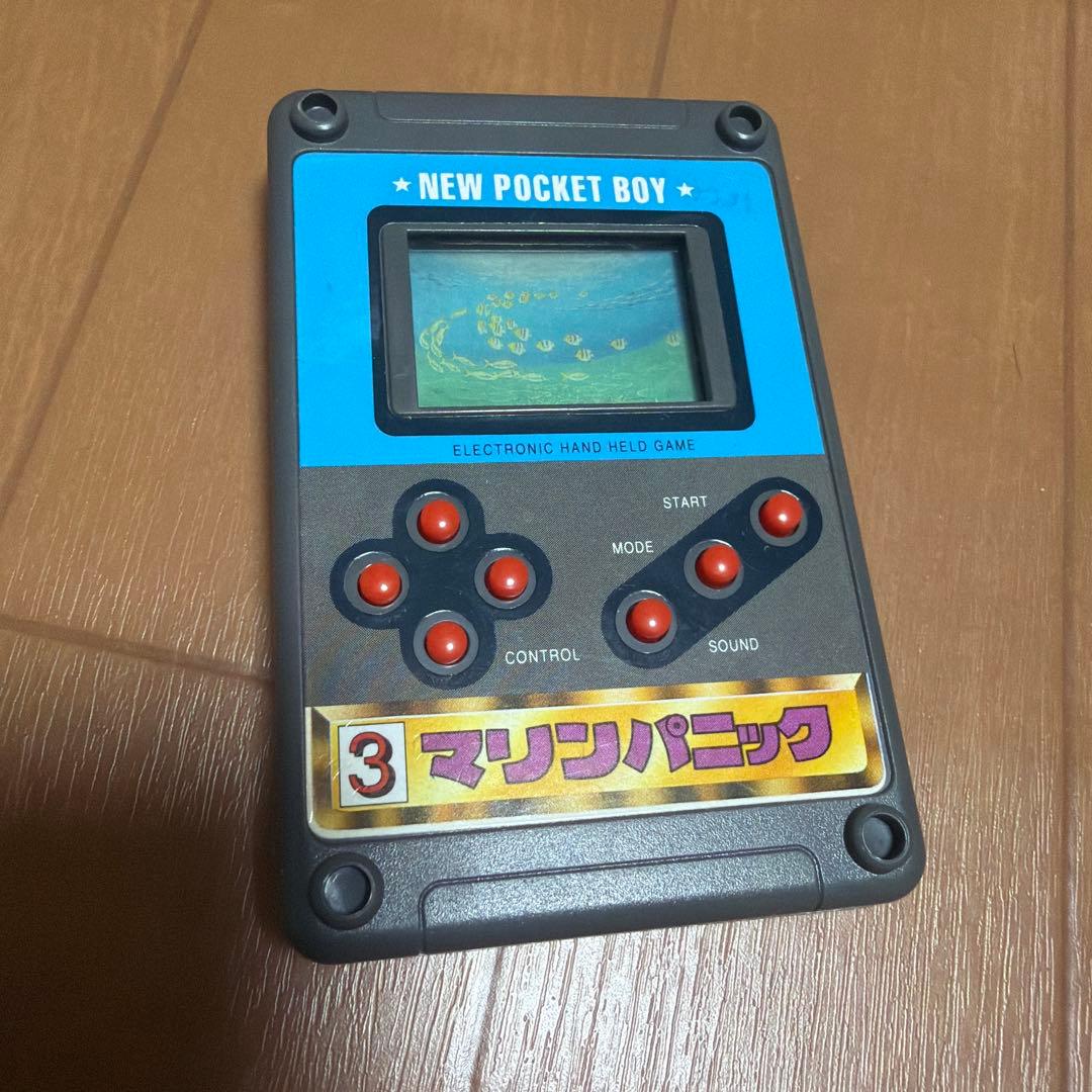NEW POCKET BOY 海洋恐慌 昭和复古 便携式游戏机