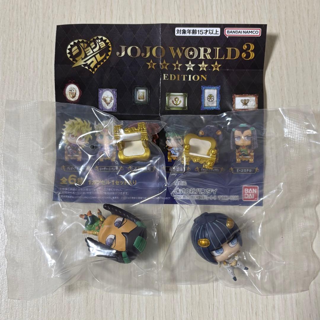 JOJO世界 扭蛋 布加拉提 爱马仕