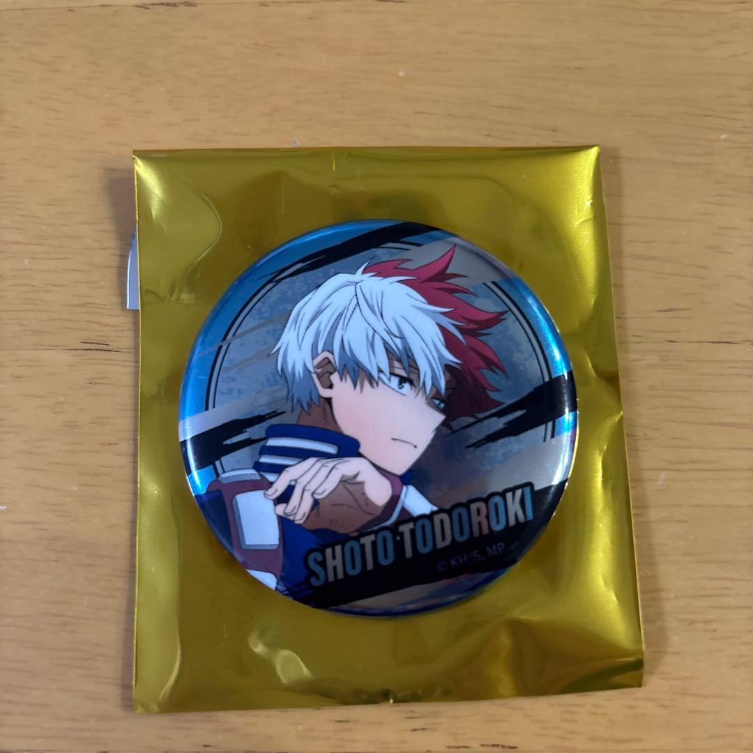 My Hero Academia Tokyu Collaboration Metal Pin Badge: Endeavor & All Might