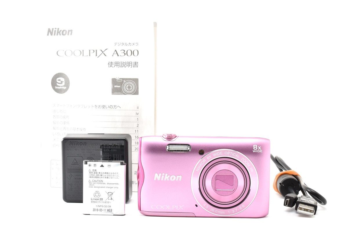 Nikon ニコン COOLPIX A300 粉色