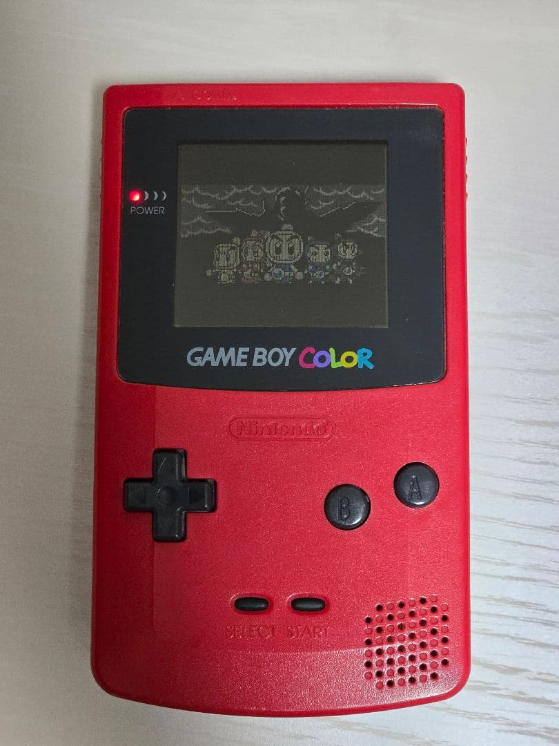 任天堂 Game Boy Color 主机 红色