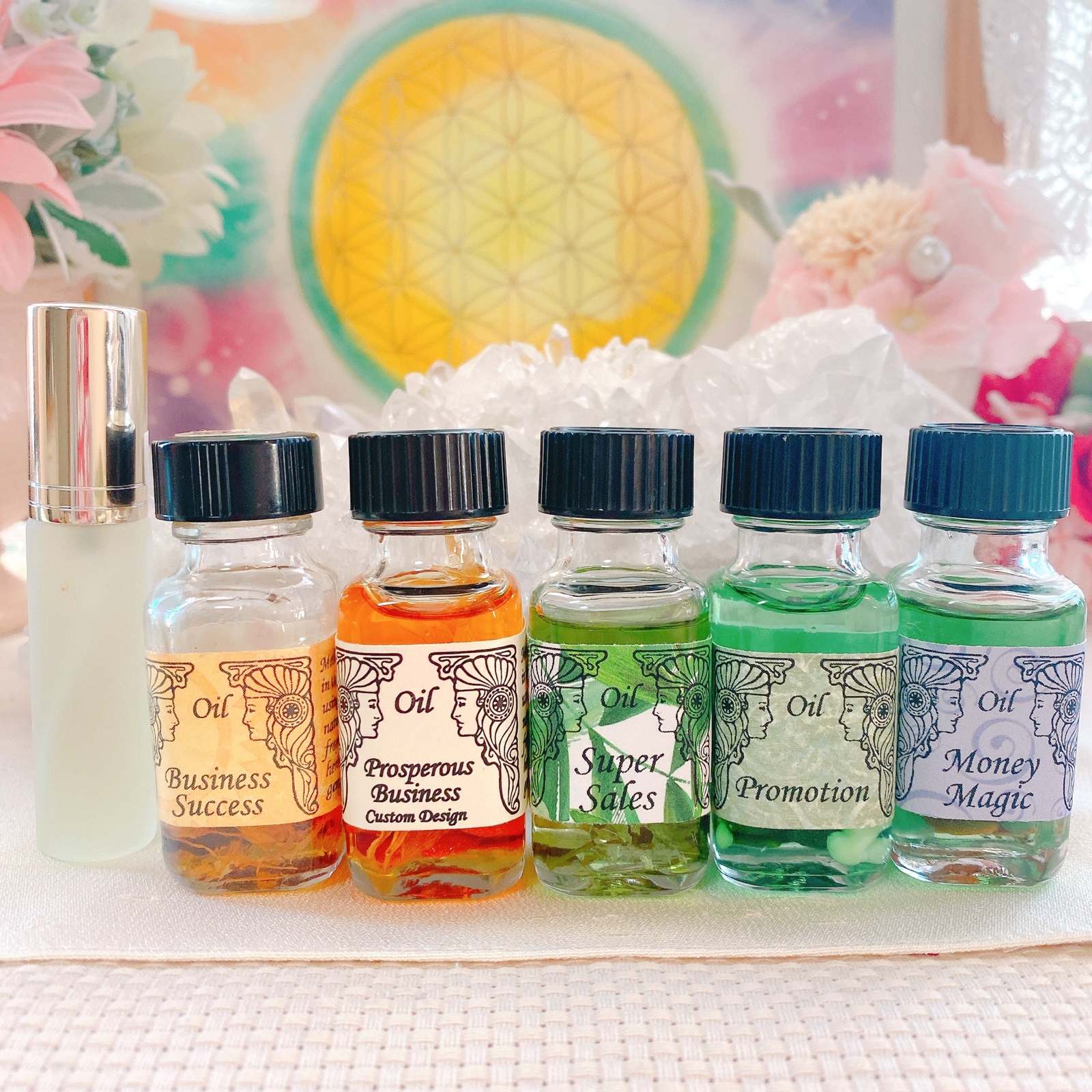 ✅工作运气,生意兴隆,收入上升!吸引金钱的魔法喷雾10ml