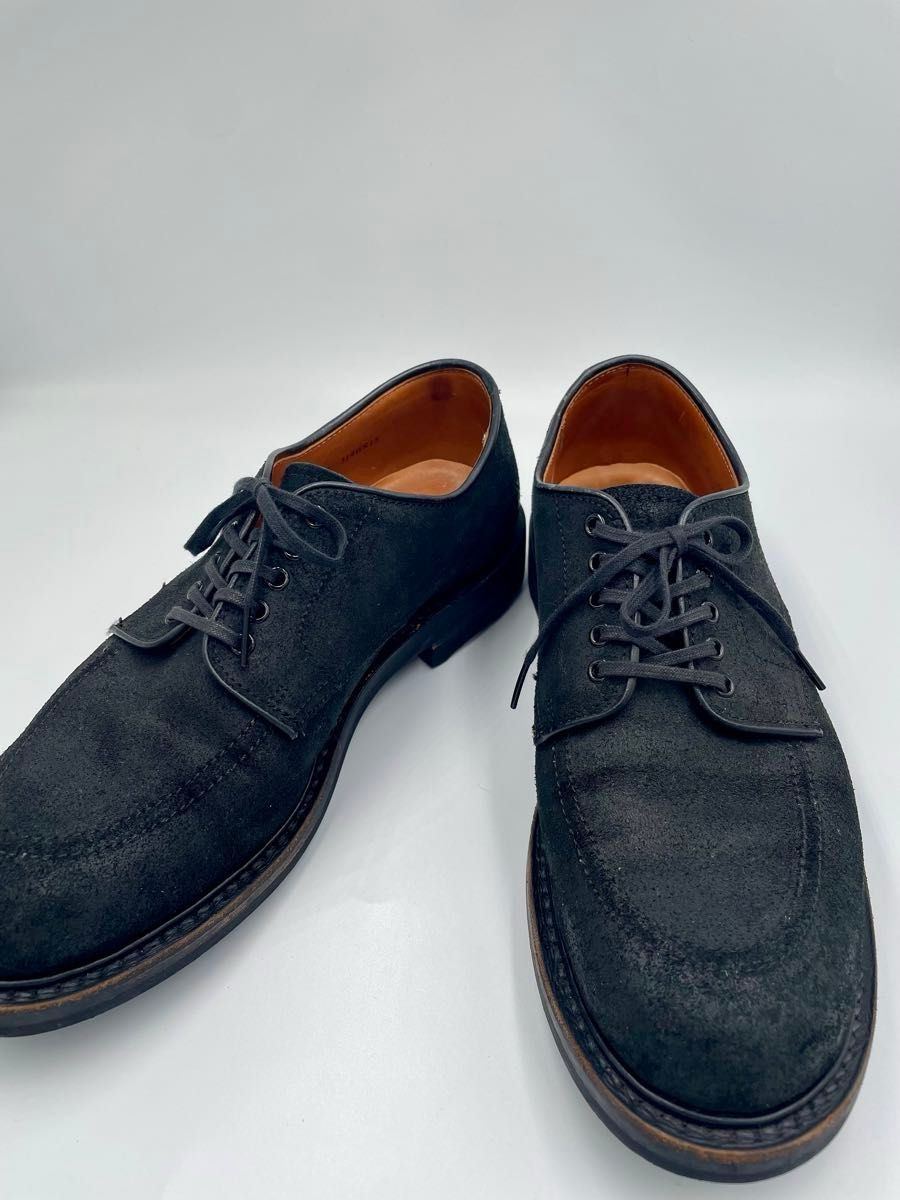 品相极佳！尺码25厘米 轮式长靴 WHEEL ROBE MOC TOE OXFORD 15067SR 油鞣麂皮 日本制造