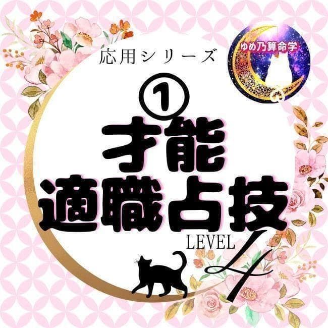 【応用】①才能/適職占技 レベル4 独学 占い 鑑定 本
