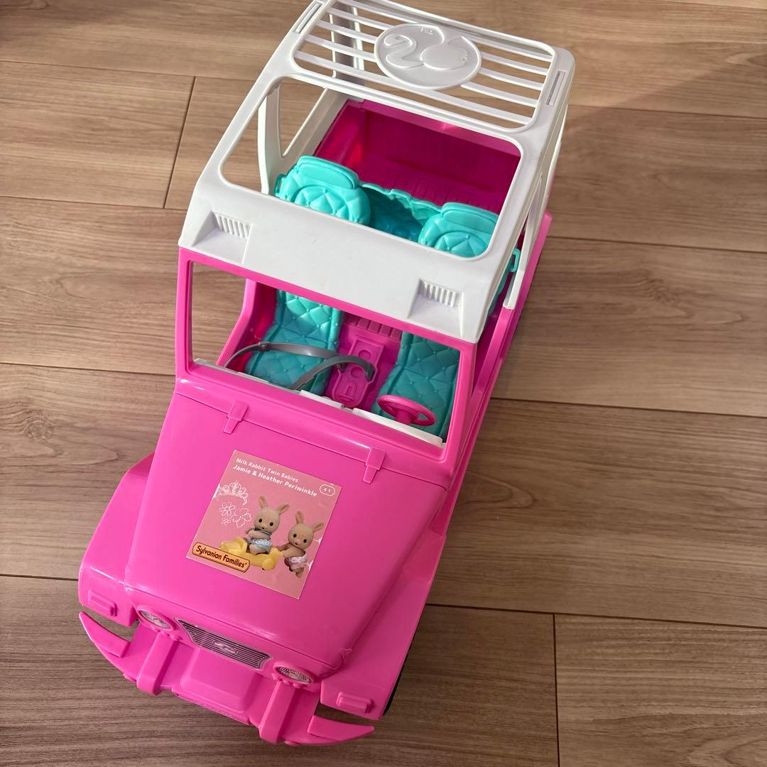 BARBIE Barbie Minivan Car Rikachan Doll