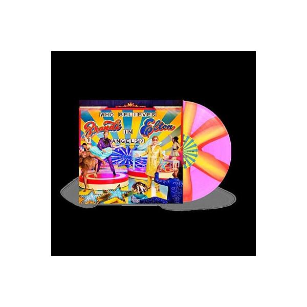 Elton John Who Believes in Angels?<Indie Exclusive Pink Spiral Vinyl> LP