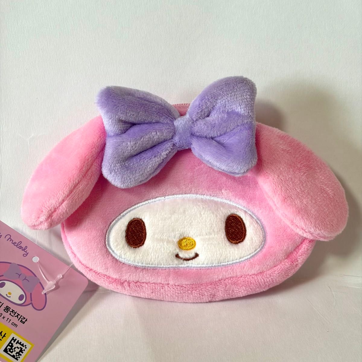 South Korea Limited Daiso Sanrio My Melody Plush Pouch Pink