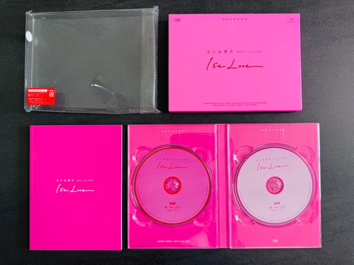 Naniwa Danshi Debut Tour 2022 1st Love 初回限定盘 Blu-ray 2碟装