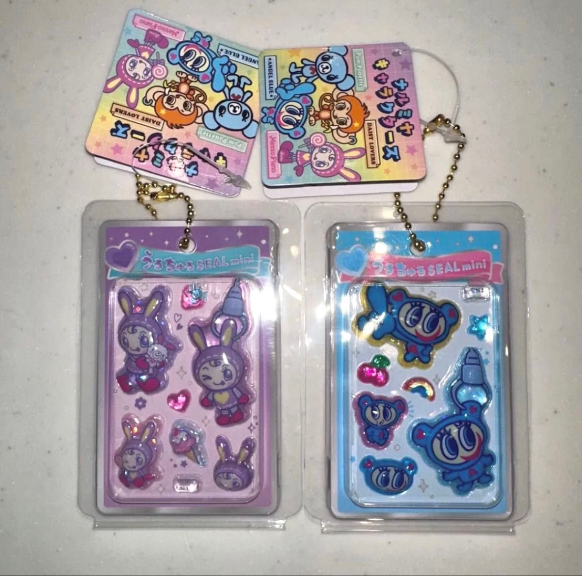 成美屋角色溜溜SEAL mini钥匙扣2个装