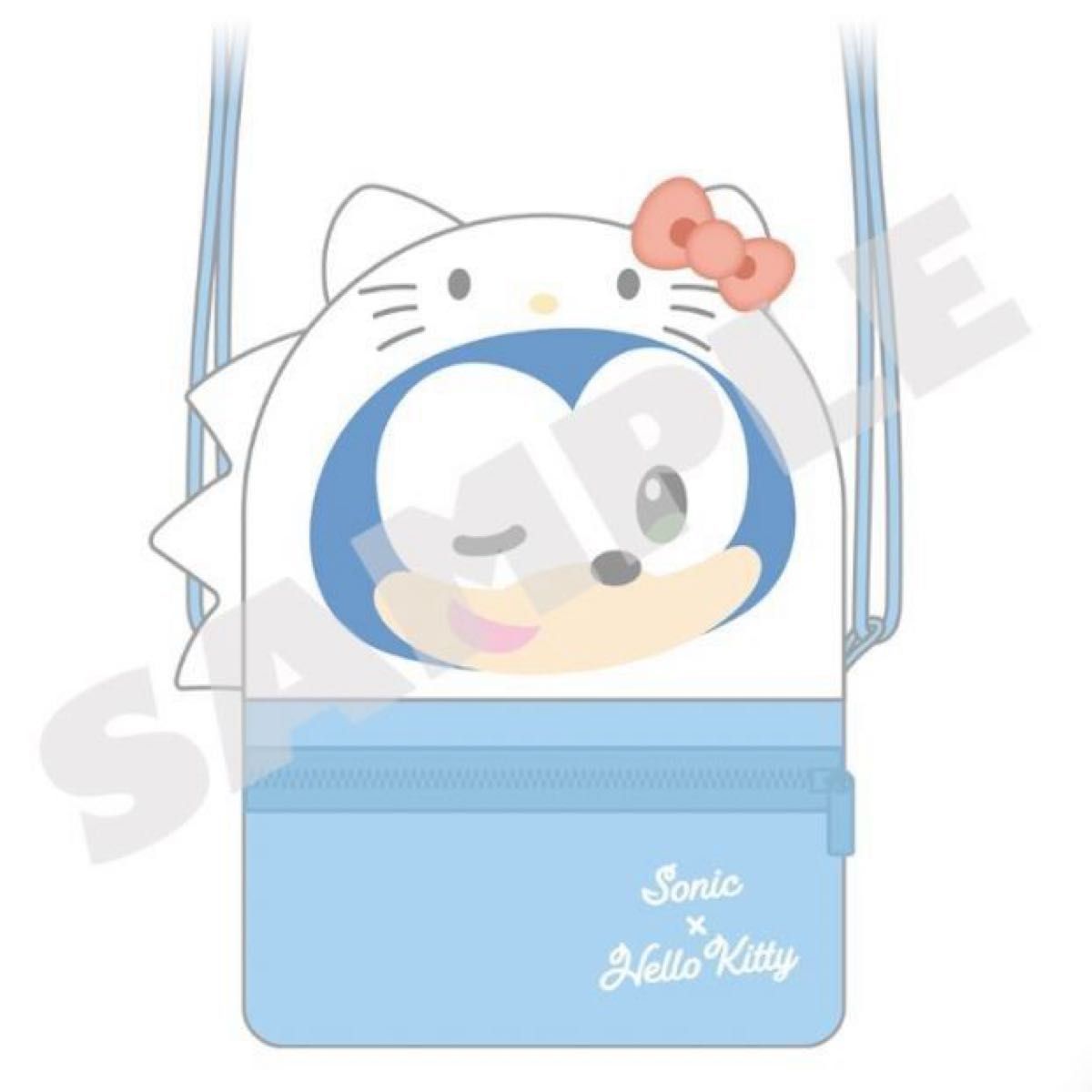 SONIC & FRIENDS Sanrio characters ミニショルダーバッグ　ソニック　ハローキティ　サンリオ　コラボ