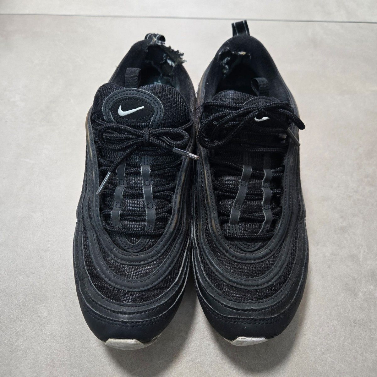 26.5 NIKE AIR MAX 97 耐克 Air Max 97 黑色 运动鞋 鞋子