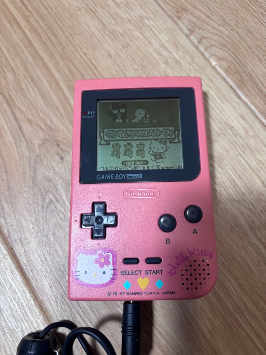 任天堂游戏男孩口袋hello kitty限定模型粉色本体