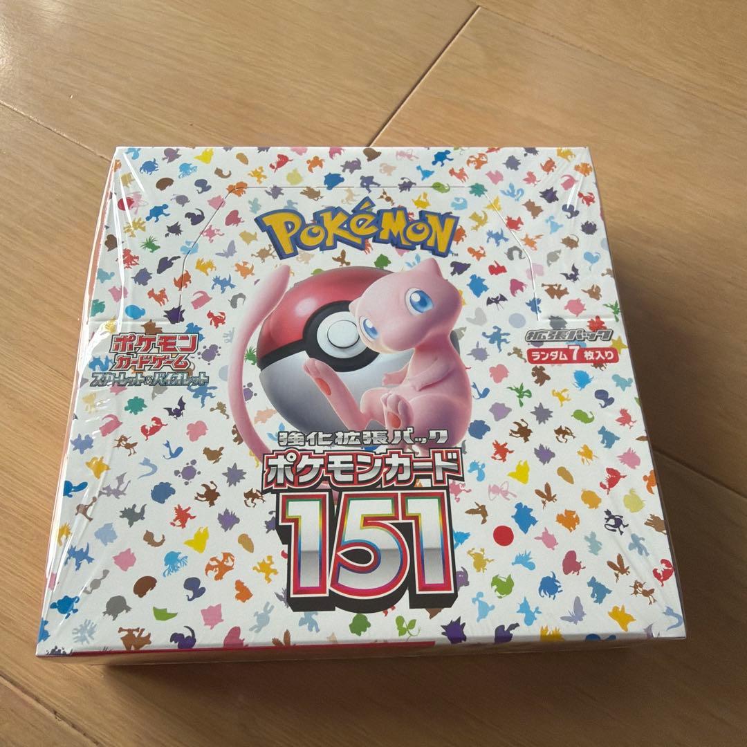 宝可梦卡牌游戏 强化扩展包 151 BOX