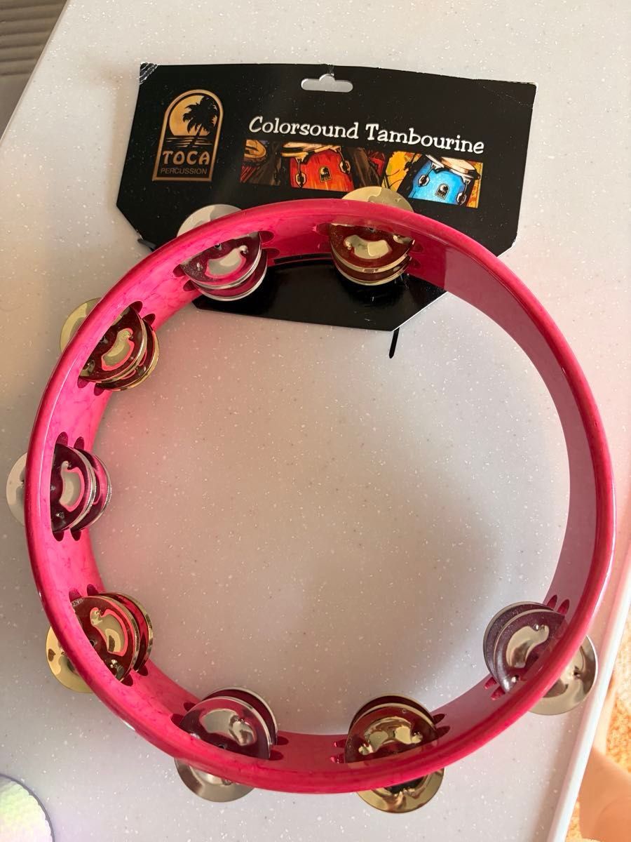 TOCA Colorsound Tambourine粉红铃鼓