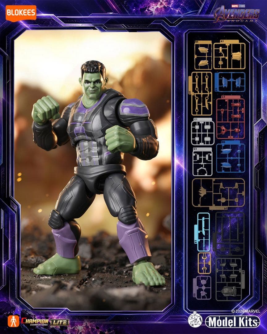 BLOKEES Champion Class Light Hulk Avengers 5