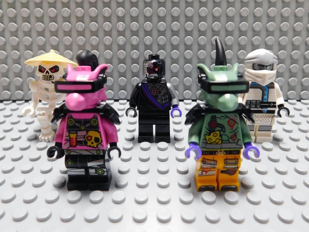 【 LEGO 】 乐高幻影忍者 迷你人偶 5个装( njo04 )