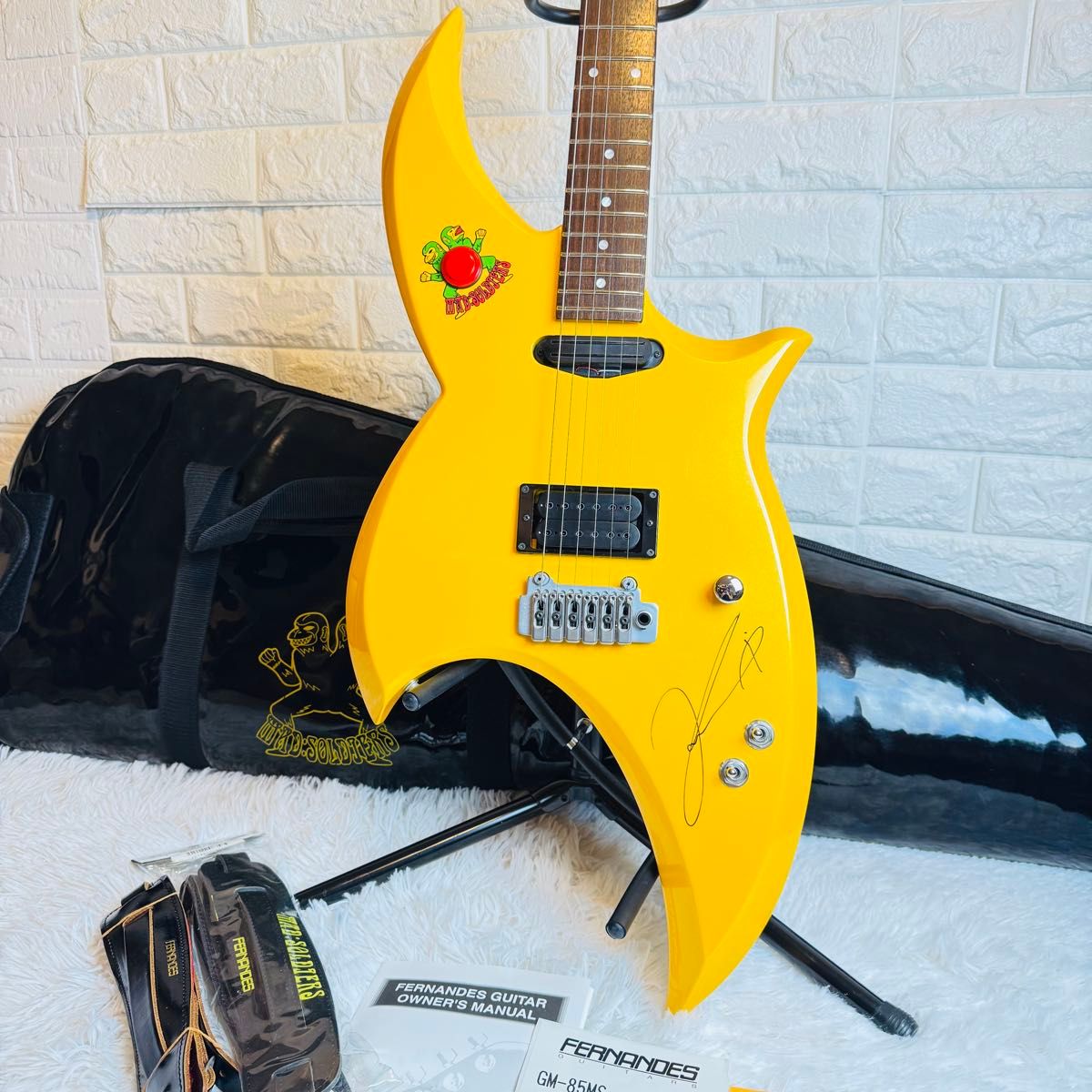 FERNANDES GM-85MS 伊藤贤一型号 附原装包 费南德斯