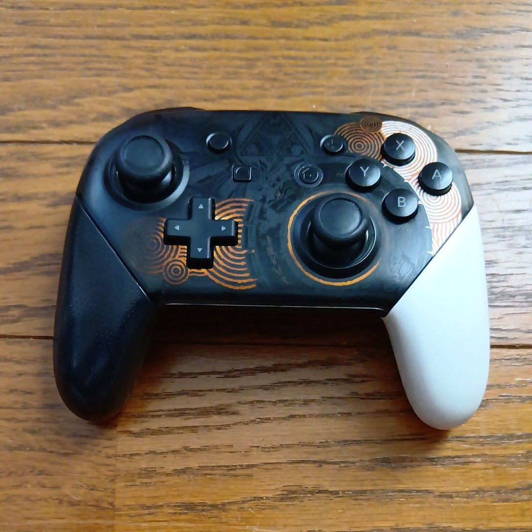 Nintendo Switch Pro控制器 《塞尔达传说：王国之泪》版 故障品