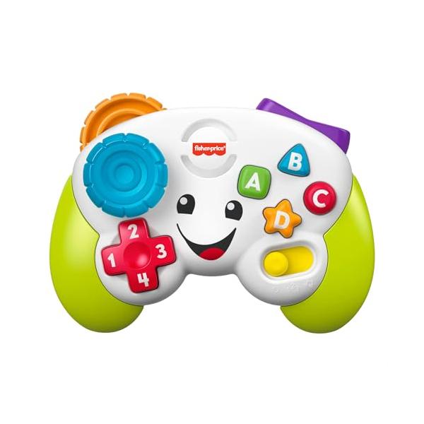 费雪（Fisher-Price）双语游戏控制器 婴幼儿玩具 益智学习玩具 数字 英语 6个月以上