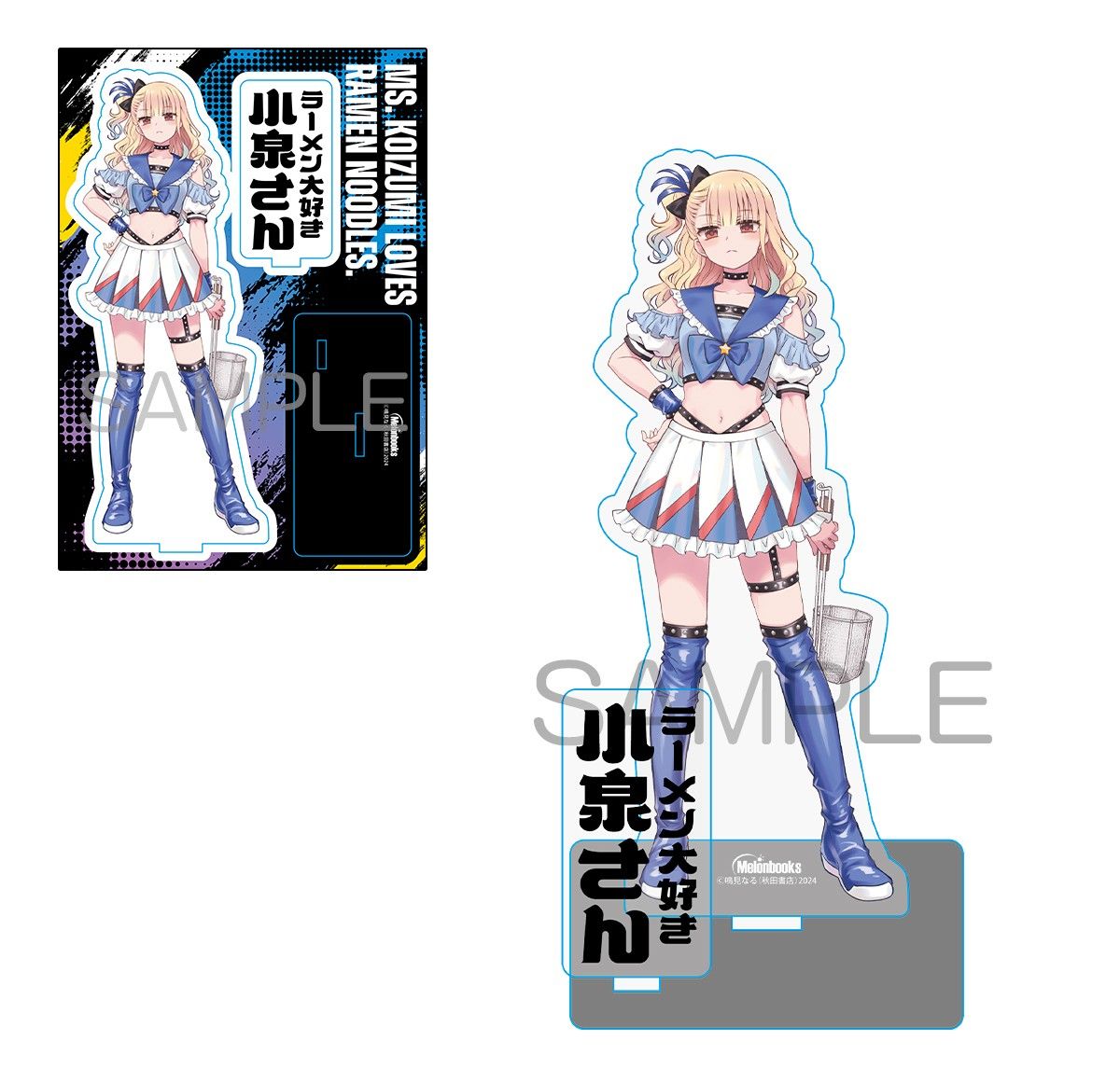 Ramen Daisuki Koizumi-san 16 Melonbooks Limited Edition Acrylic Stand Figure New Unopened