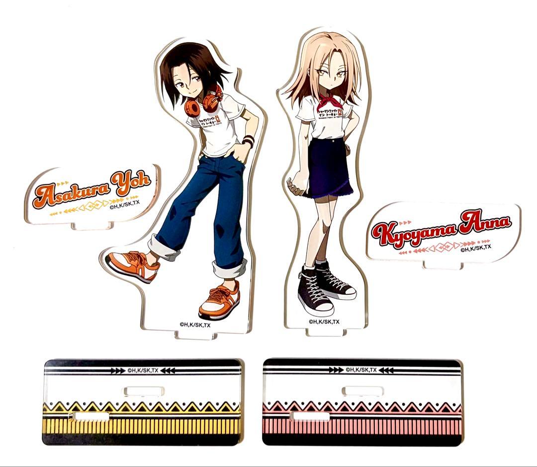 Shaman King Acrylic Stand (Asakura Yoh/Konan Anna) 2-Piece Set