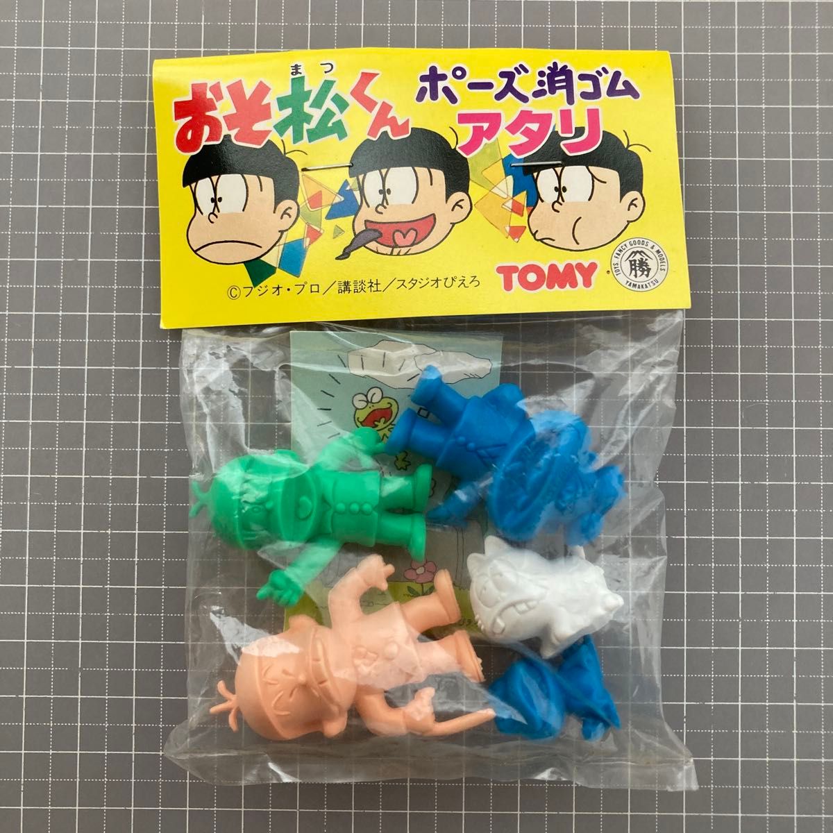Osomatsu-san Character Eraser, Keychain Figure, Sticker Goods - Osomatsu-kun Manga by Fujio Akatsuka