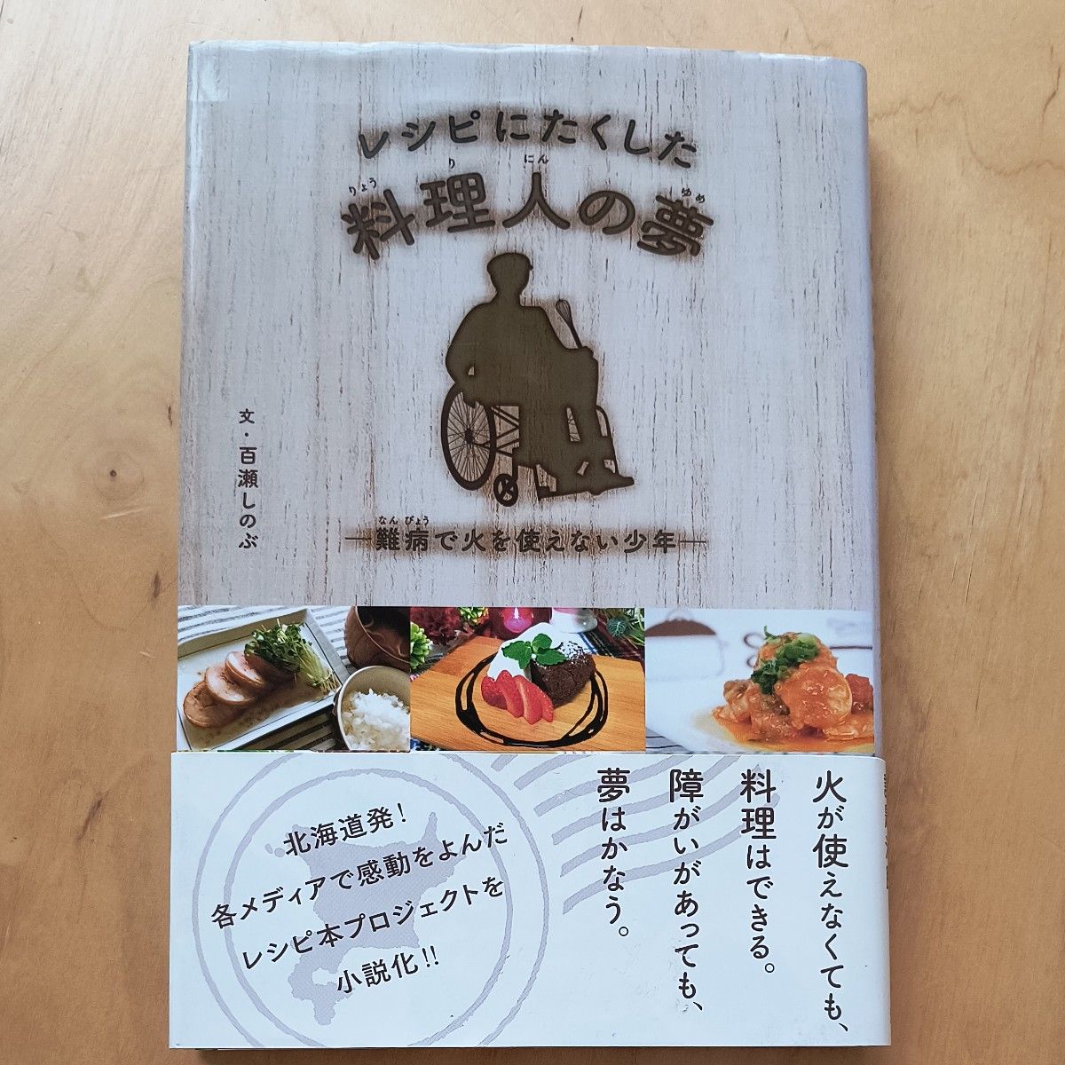 厨师倾注于食谱中的梦想——因罕见疾病而无法使用明火的少年 百濑忍/著