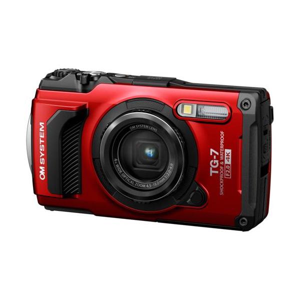 OM SYSTEM Tough TG-7 RED 红色 防水防尘防摔数码相机 TG7RED