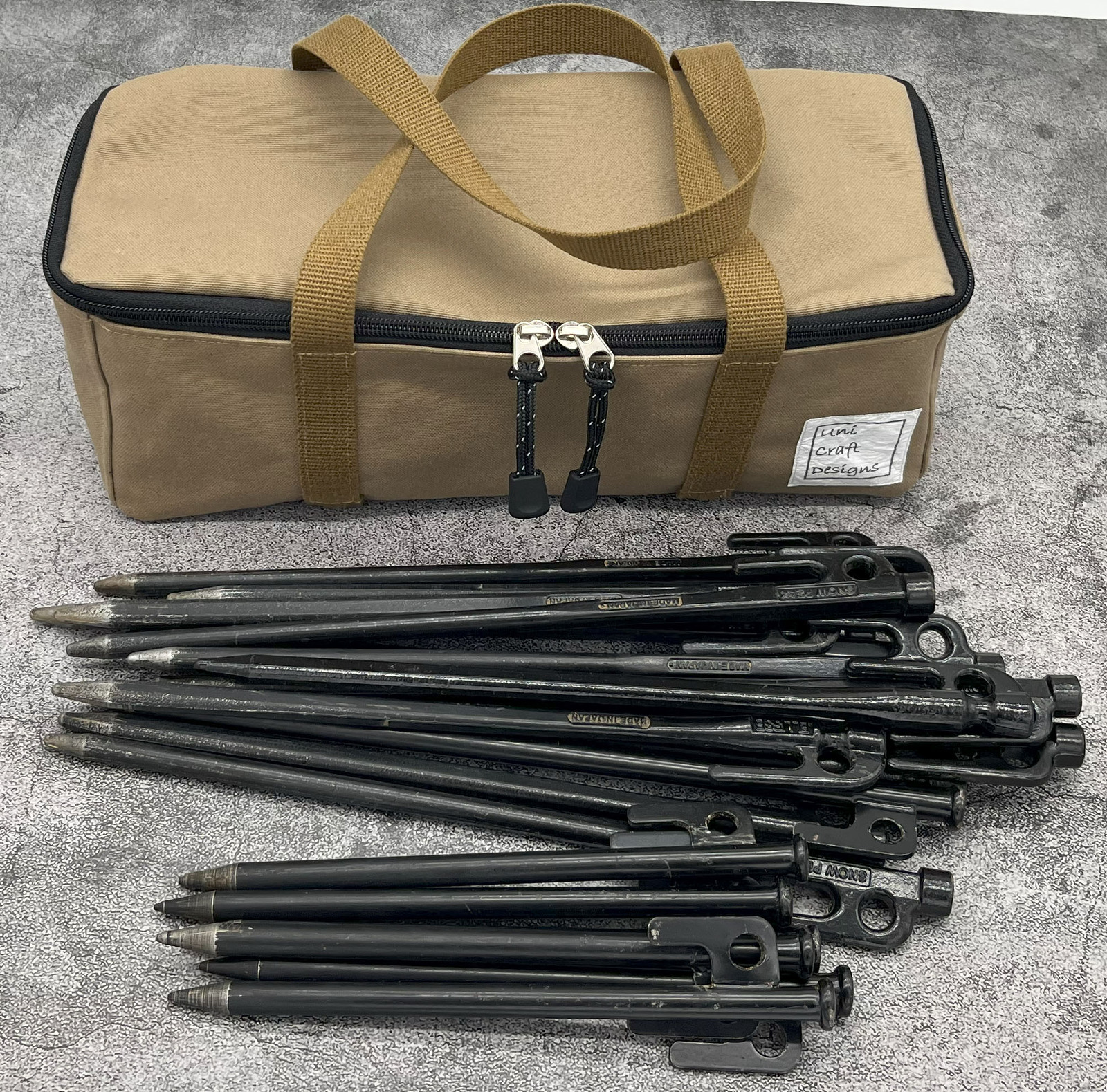Peg Carry ~ 30CM Coyote Brown 防水帆布面料
