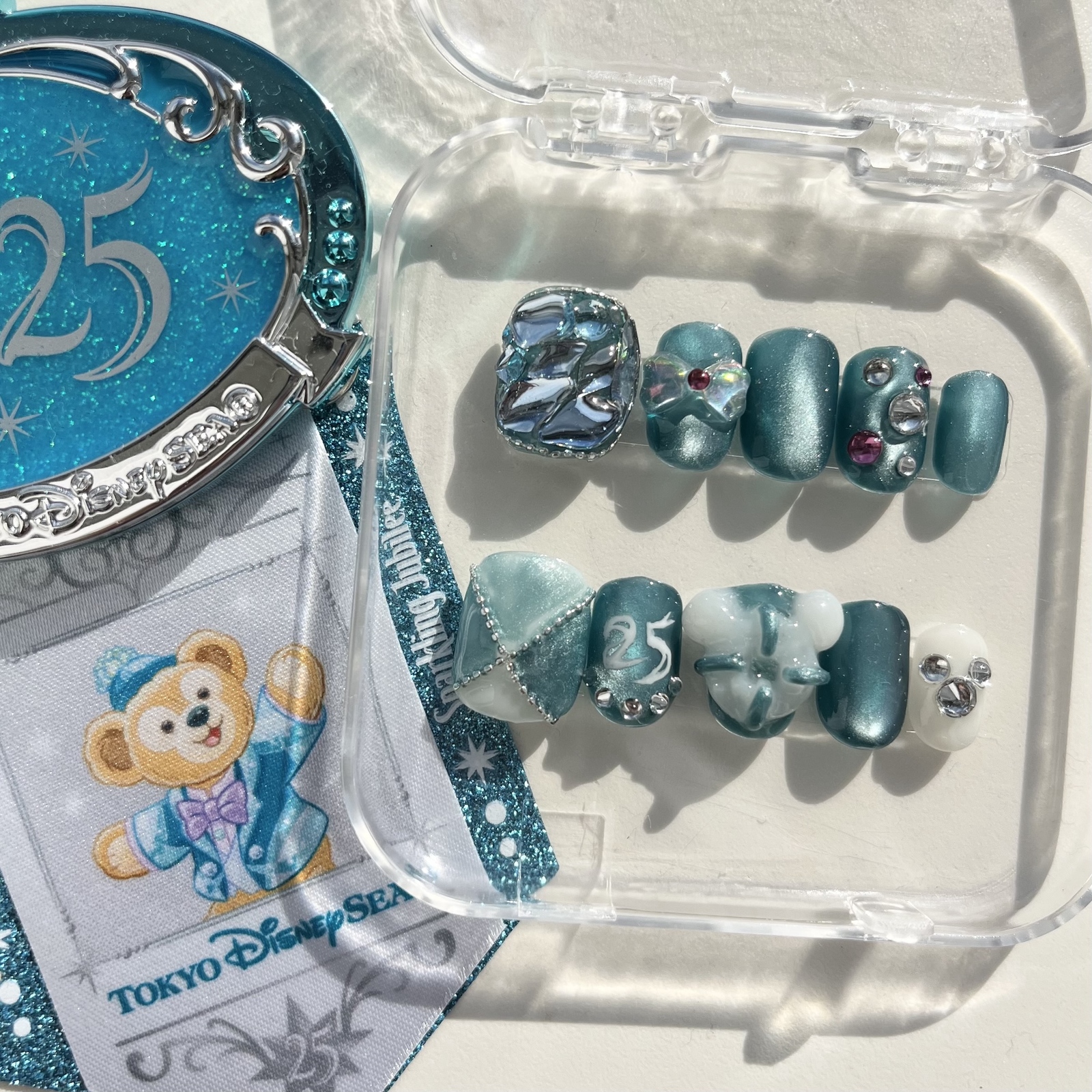 Nail Tips Disney Sea 25th Anniversary Design✨