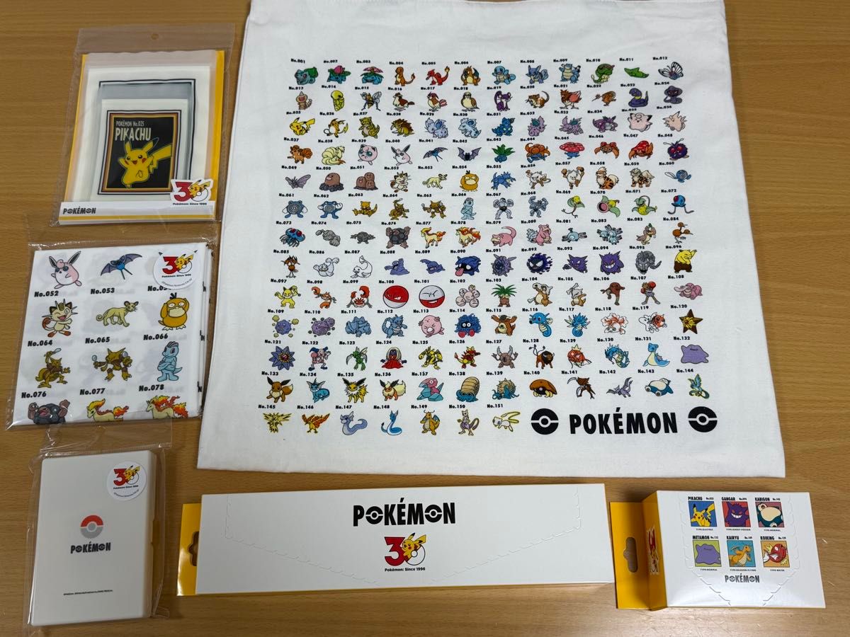 宝可梦 3COINS 30周年纪念商品套装