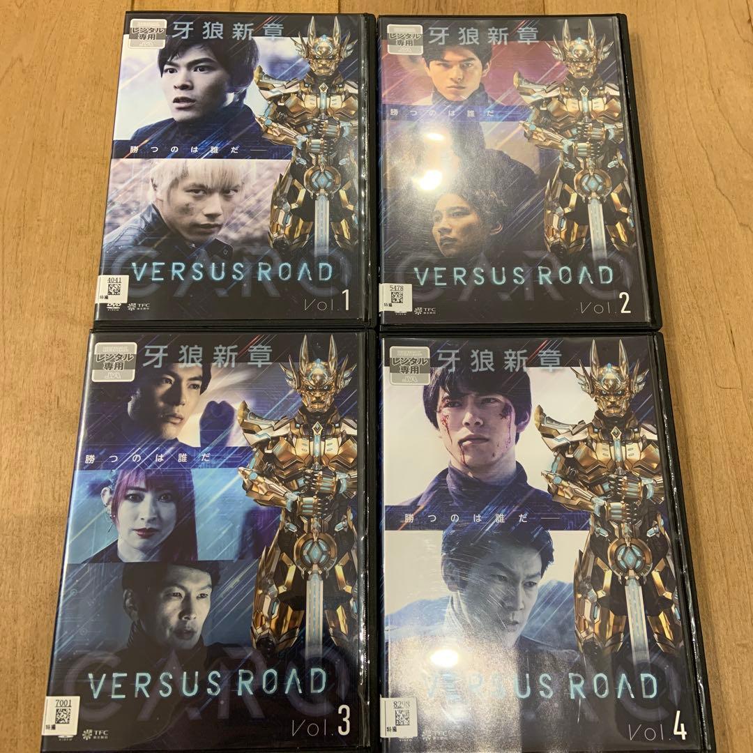GARO-VERSUS ROAD全4卷套装完结DVD英雄黄金骑士