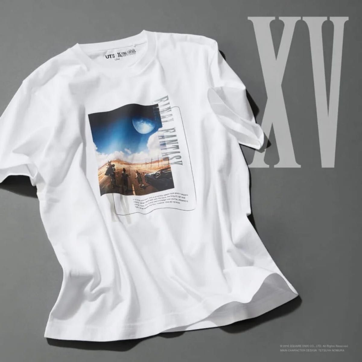 【未开封新品】FINAL FANTASY × UNIQLO最终幻想 × 优衣库合作FF15 t恤衫M