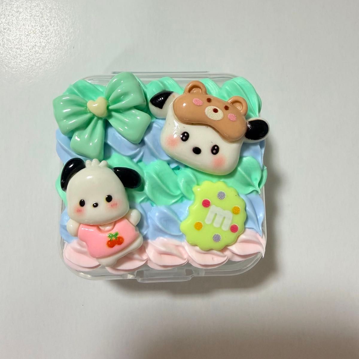 六百零三★奶油装饰★小东西盒 (比小) 浅绿色 & 浅蓝色 & 浅粉色