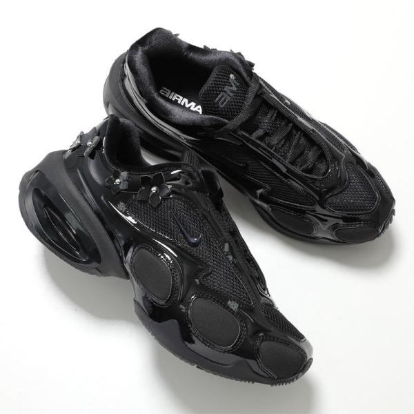 NIKE ナイキ スニーカー W AIR MAX MUSE エア マックス ミューズ IR8633-001 レディース ローカット 厚底 5cm 001/BLACK-BLACK-METALLIC-SILVER