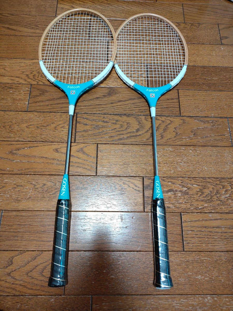 GOSEN 复古 木制 羽毛球拍 RB-10 Falcon 复古 昭和复古 羽毛球拍