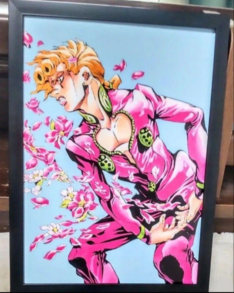 【433B】jojo的奇妙冒险4 ~ 5部东方仗助 · joruno · G体验【A4 · 双面海报 · 额附1张】