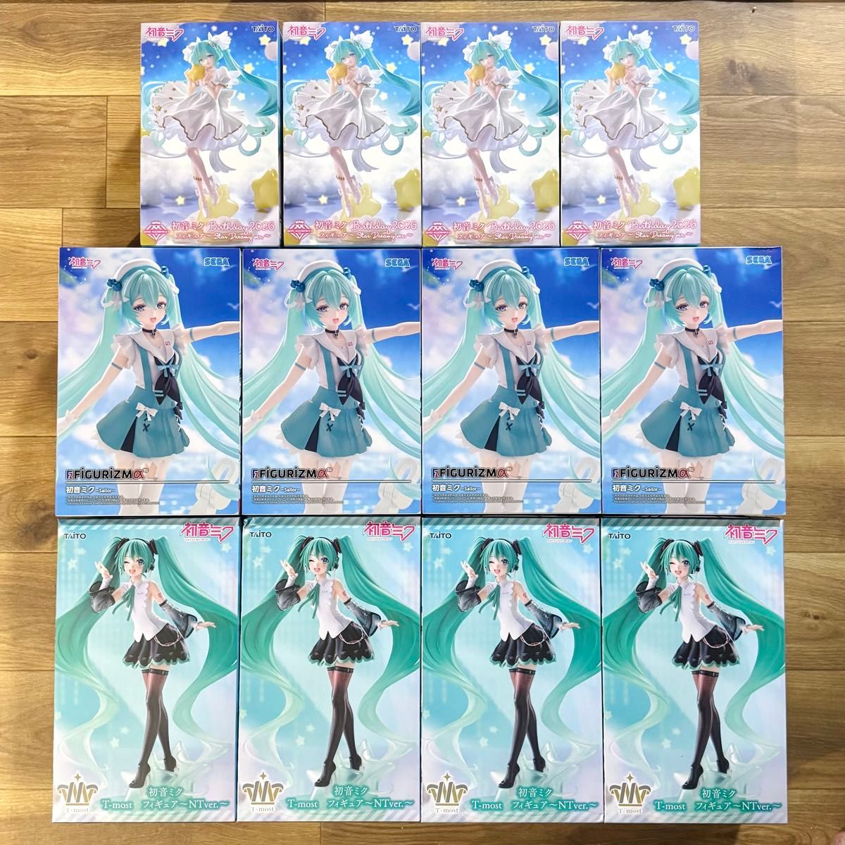 初音未来手办12件套