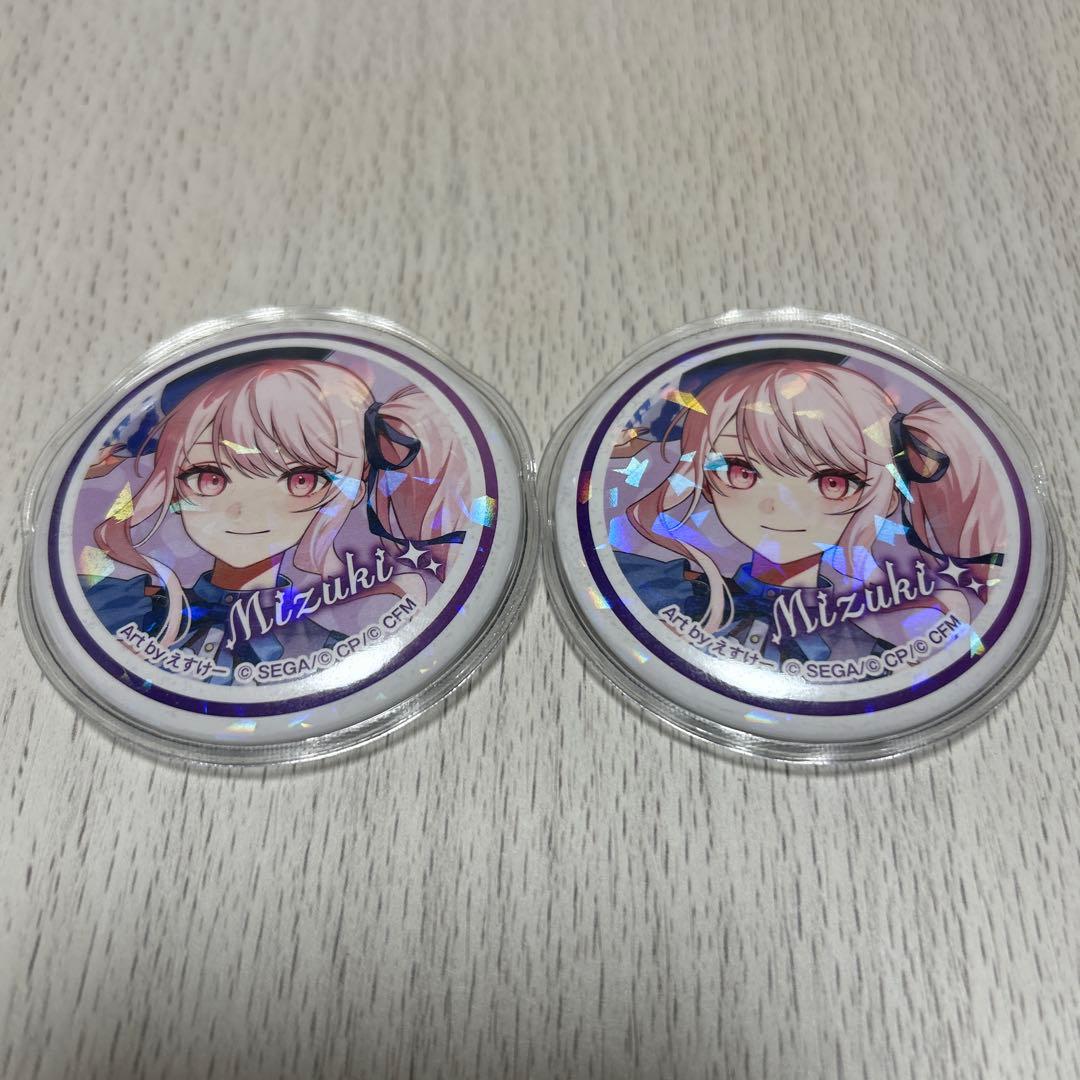 Procella Mizuki Akayama Lawson Collaboration Can Badge 2-Piece Set