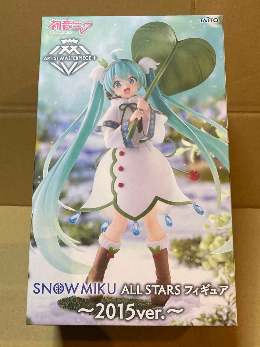 初音未来 AMP+ 手办 SNOW MIKU ALL STARS 2015版 Taito